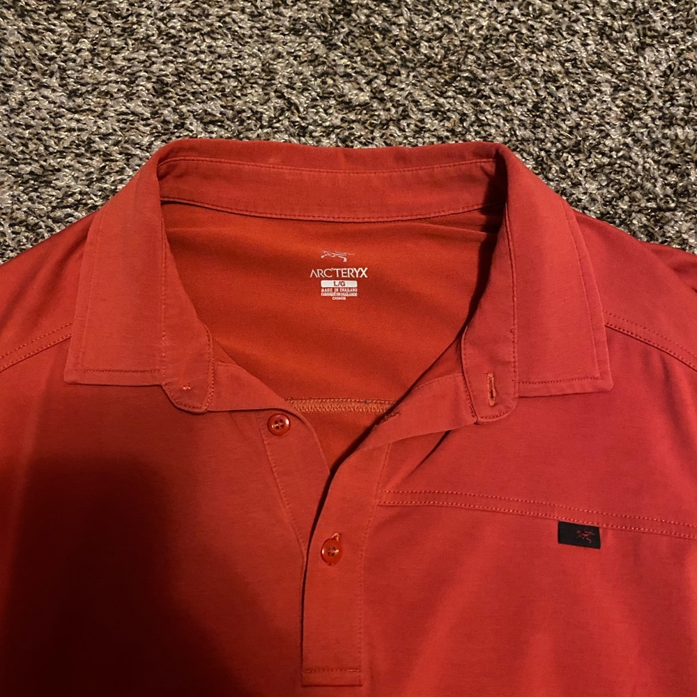 Arcteryx polo.